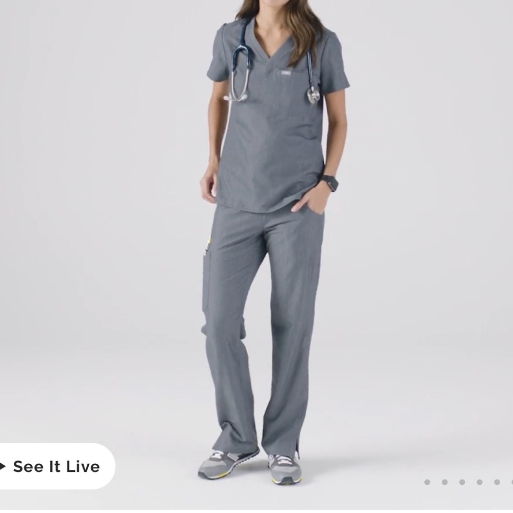 NWT Kade Cargo Scrub Pants (top also available)